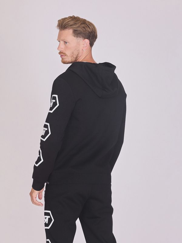 קפוצ’ון אוברסייז עם כיתוב לגברים