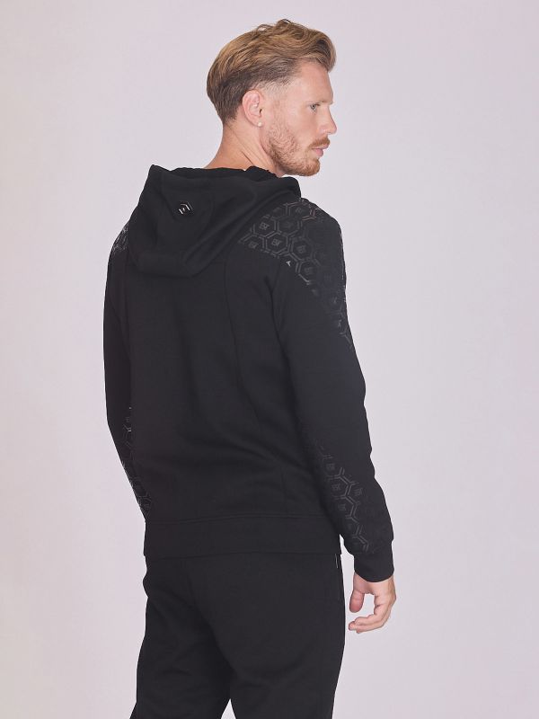 קפוצ’ון רוכסן עם פרווה לגברים