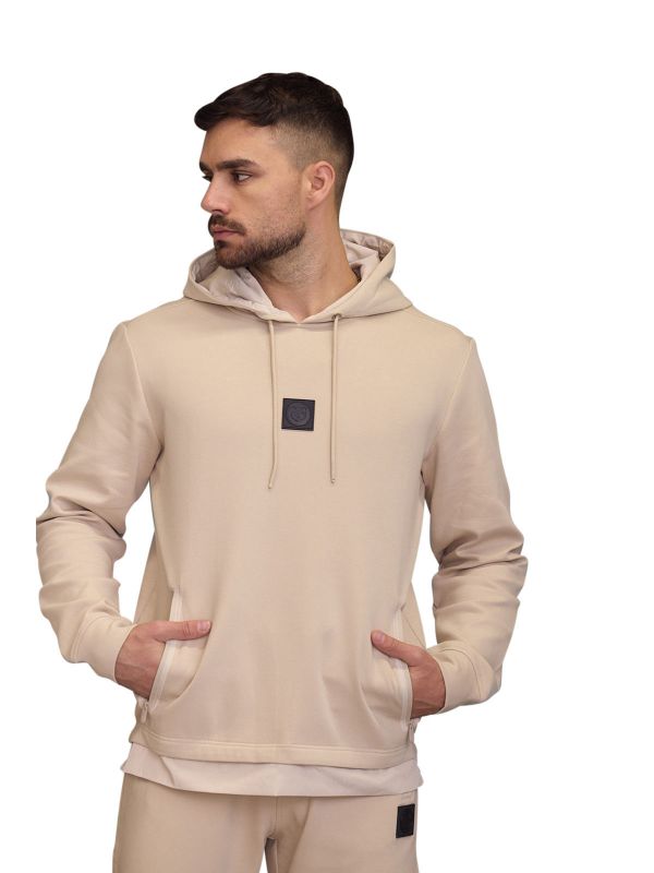 סווטשירט קפוצ’ון ELEVEN לגברים בגזרה קלאסית