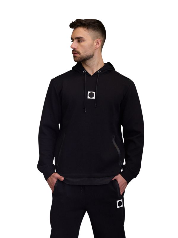 סווטשירט קפוצ’ון ELEVEN לגברים בגזרה קלאסית