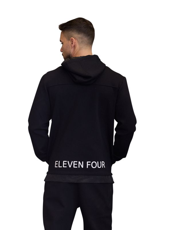 סווטשירט קפוצ’ון ELEVEN לגברים בגזרה קלאסית