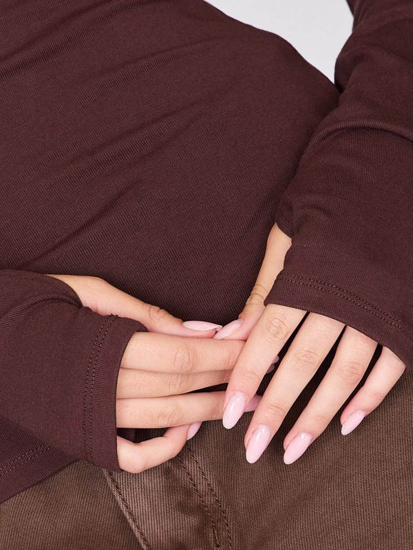 חולצת ריב עם מחשוף כתפיים חשופות לנשים