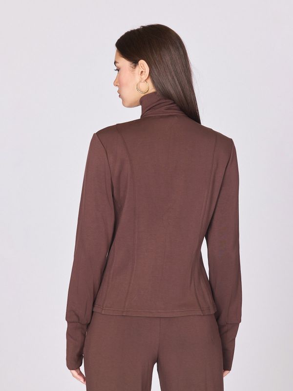 סווטשירט ריבס עם רוכסן לנשים