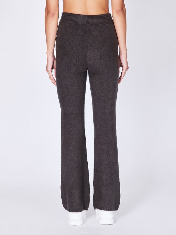 מכנסי סריג רחבים לנשים