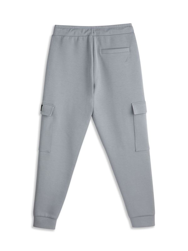 מכנס טרנינג עם כיסים צדדיים לבנים