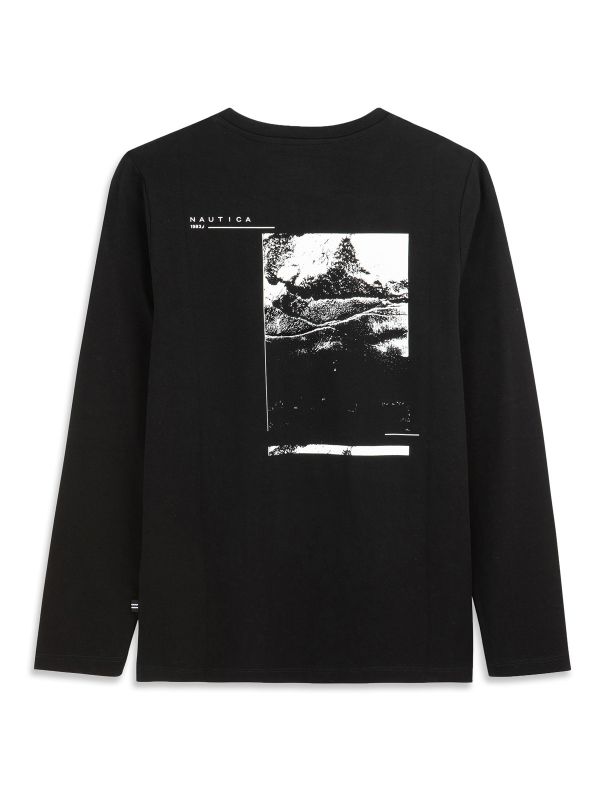 טי ארוך בסיסי קלאסי לבנים