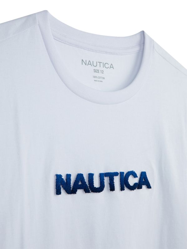 טי ארוך לוגו בנים