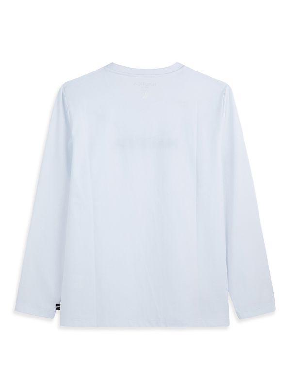 טי ארוך לוגו בנים