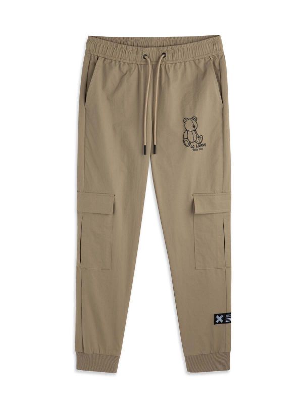 מכנסי טרנינג עם כיס בנים