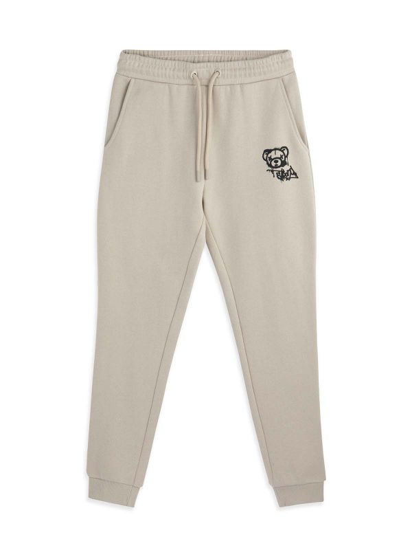 מכנסי טרנינג חלקים בנים