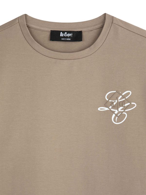 טי ארוך הדפס בנים