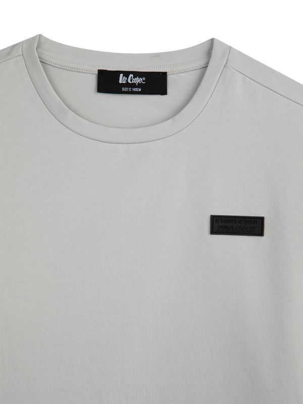 טי ארוך לוגו בנים