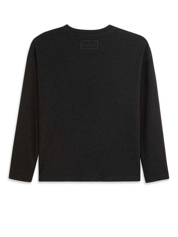 טי ארוך עם תג בנים