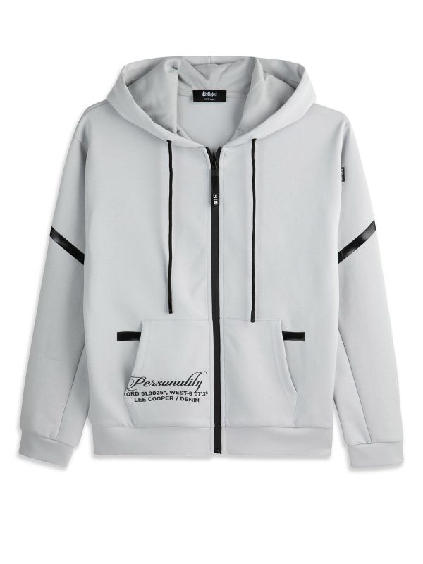 קפוצ’ון רוכסן עם פסים בנים