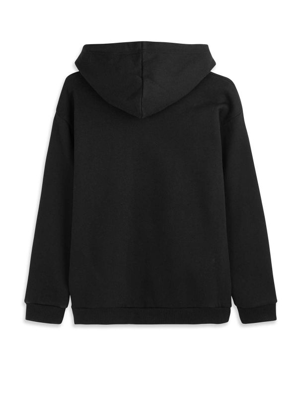 קפוצ’ון עם הדפסי מדבקה בנים