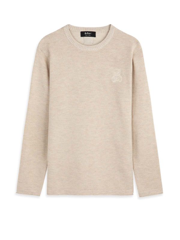 טי ארוך לוגו בנים