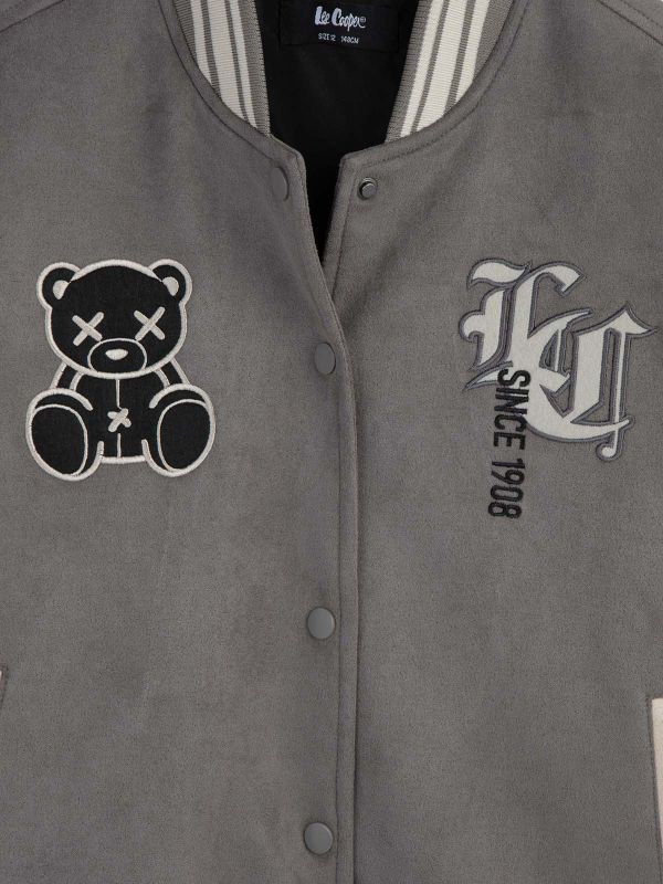 ז’קט בייסבול קלאסי בנים