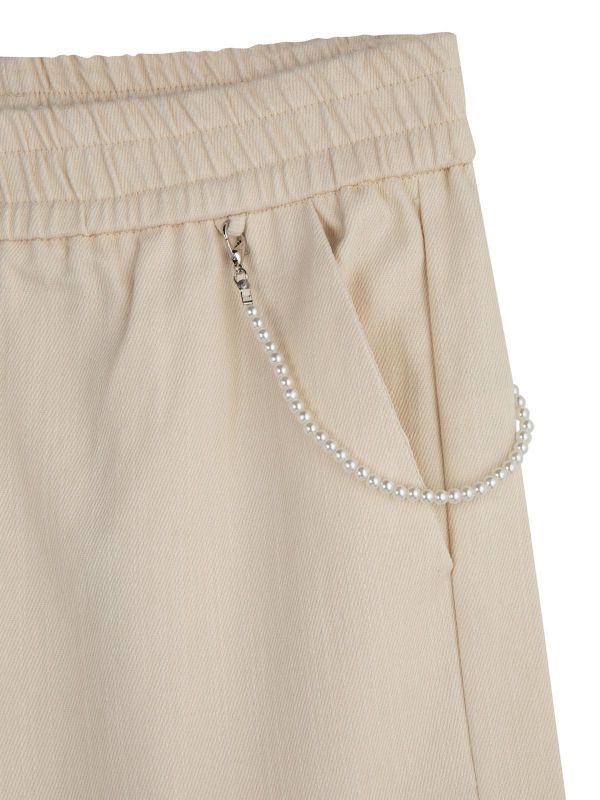 מכנסי קרגו כיסים מודגשים בנות