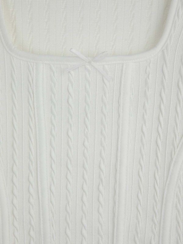 קרדיגן קרופ סרוג בנות