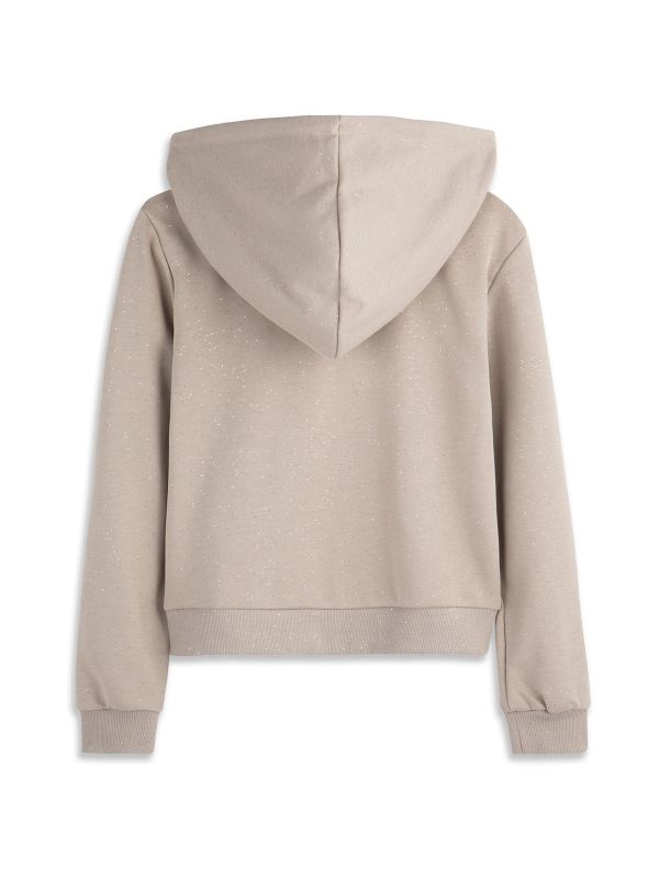 קפוצ’ון קרופ עם רוכסן בנות