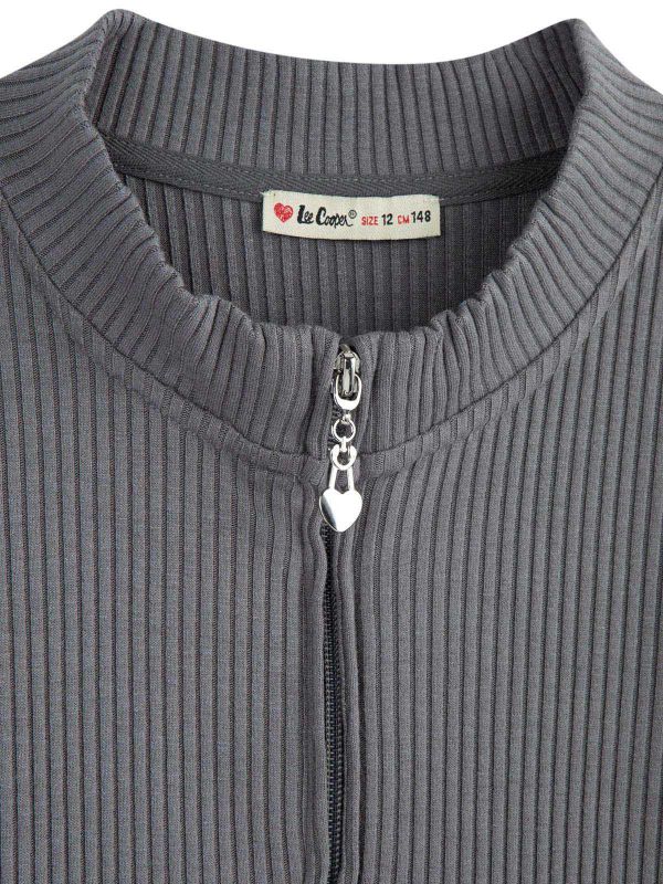 קרדיגן קרופ סרוג בנות