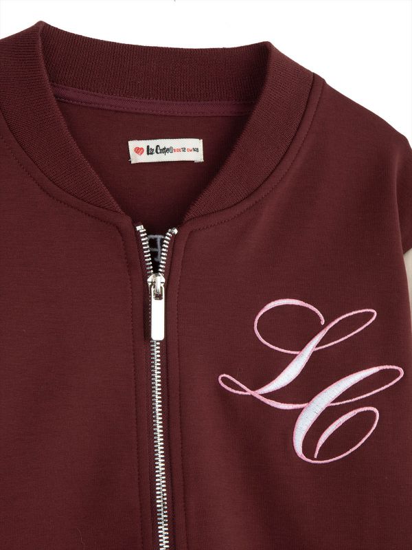 ז’קט בייסבול בשילוב צבעים בנות