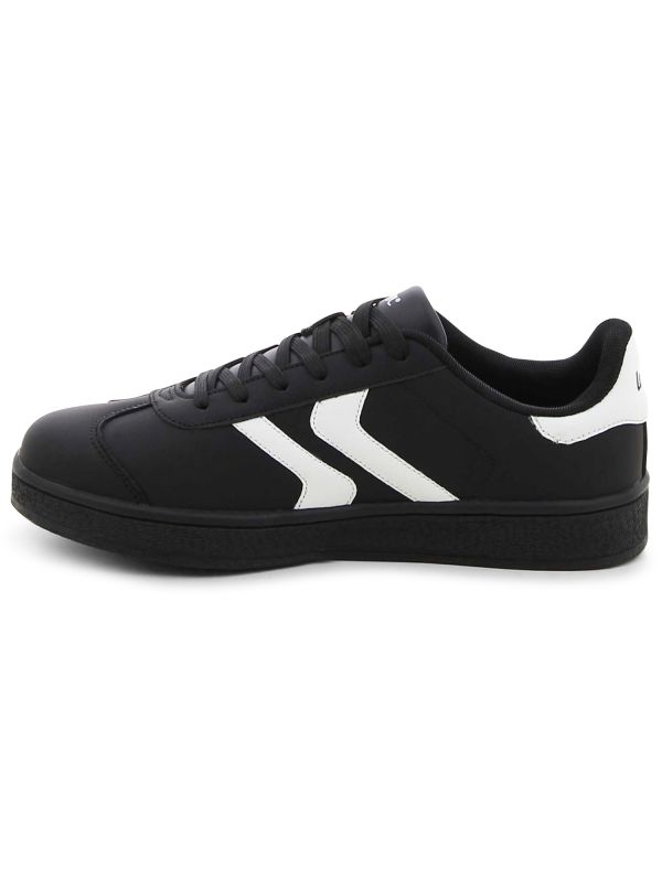 נעלי סניקרס שחור -לבן לגברים LEE COOPER