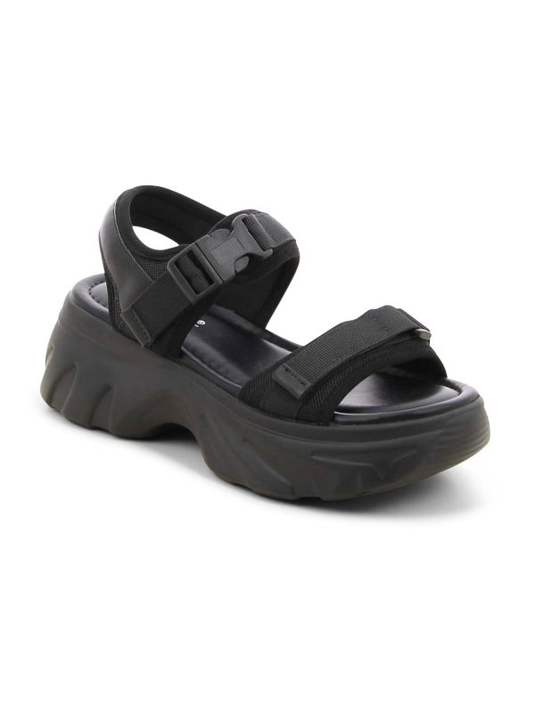 סנדלים ספורטיביים עם רצועות וולקרו לנשים