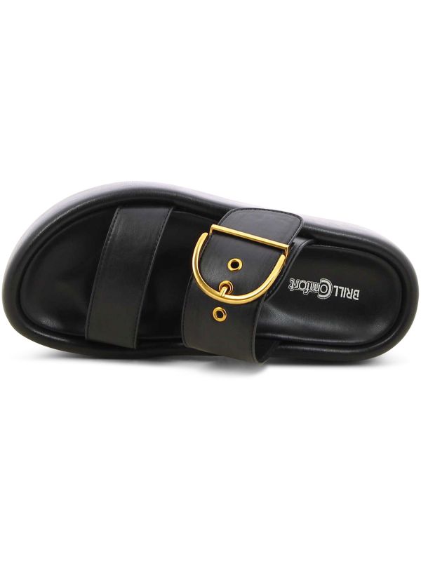 כפכפי רצועות פלטפורמה לנשים