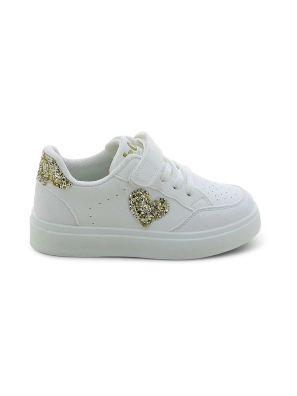 נעלי סניקרס ילדים LEE COOPER דוגמת לב