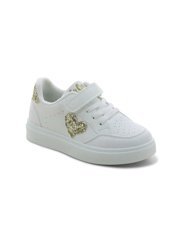 נעלי סניקרס ילדים LEE COOPER דוגמת לב