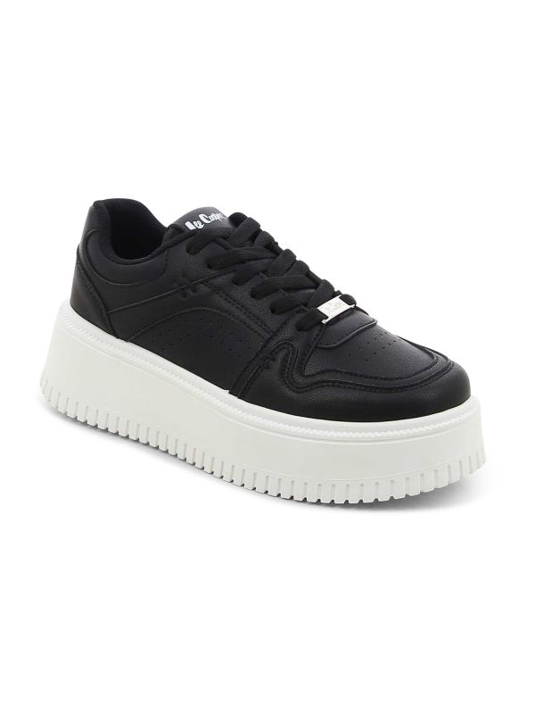 נעלי סניקרס עם סוליה מוגבהת LEE COOPER לנשים