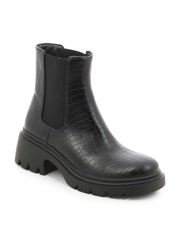 מגפוני צ’לסי דוגמת נחש לנשים