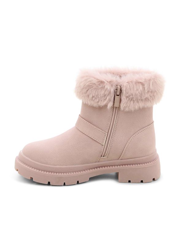 מגפוני ילדות עם פרווה