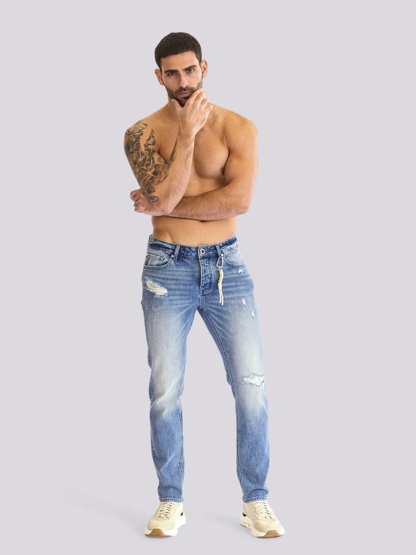 מכנסי ג?ינס ACID MARTIN בגזרה ישרה