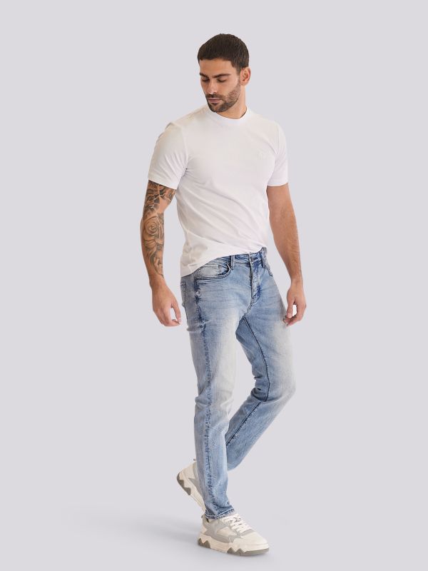 מכנסי ג?ינס MARTIN במראה דנים נקי לגברים