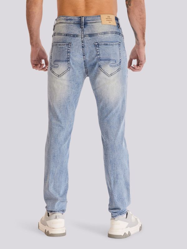 מכנסי ג?ינס MARTIN במראה דנים נקי לגברים