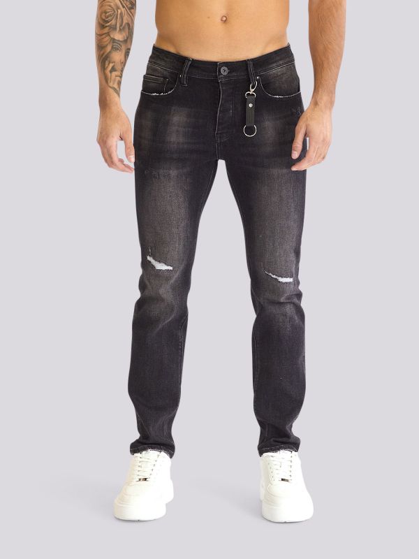 מכנסי ג?ינס MARTIN בגזרה ישרה ואותנטית לגברים