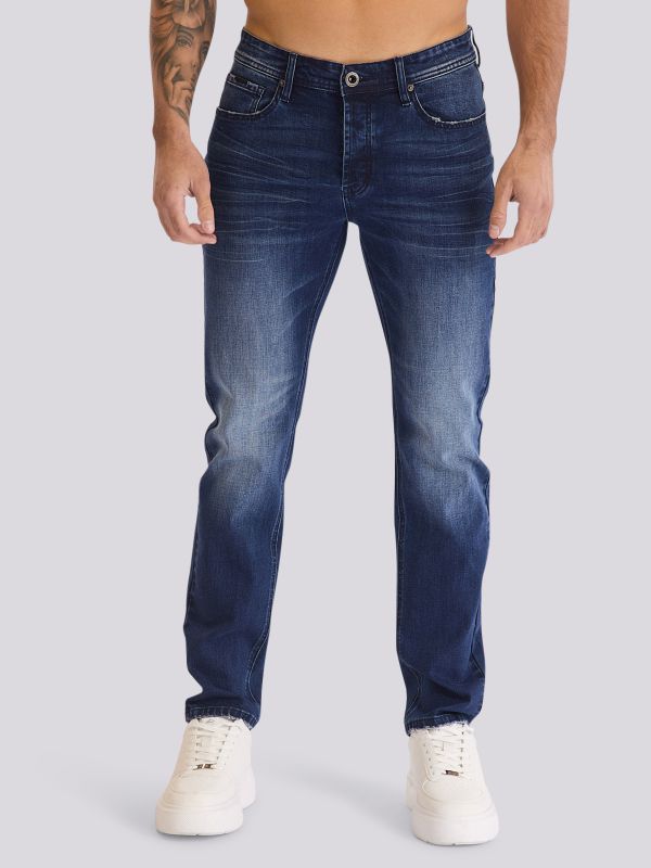 מכנסי ג?ינס MARTIN במראה דנים אותנטי לגברים