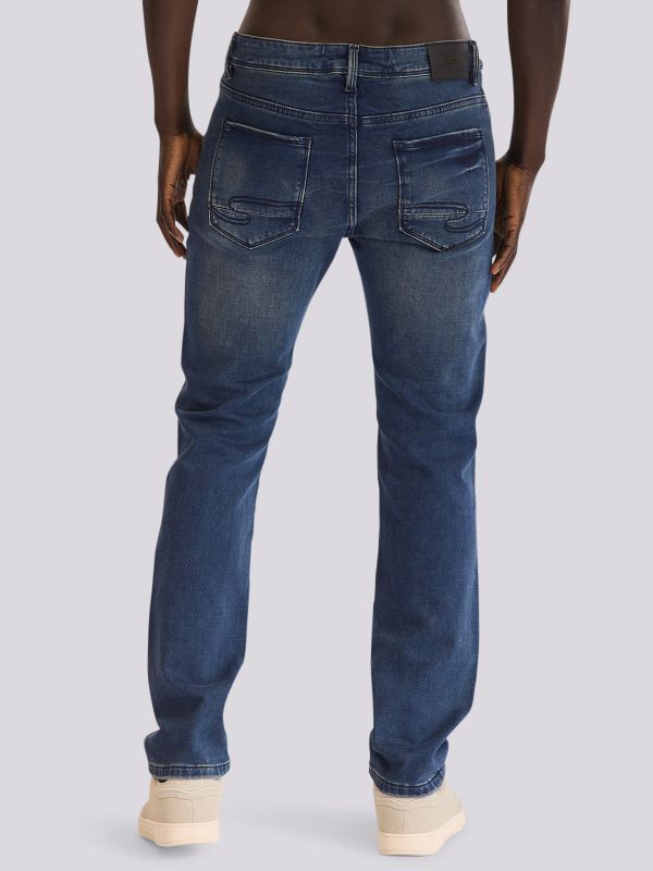 מכנסי ג?ינס JOGG ROOK בגזרה נינוחה ובד רך לגברים