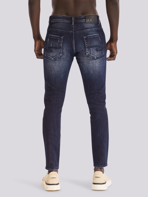 מכנסי ג?ינס SLIM MARTIN בסטייל צר ומעודן לגברים