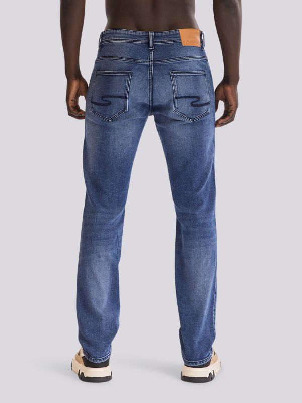 מכנסי ג?ינס MID ROOK במראה דנים יציב ואיכותי לגברים