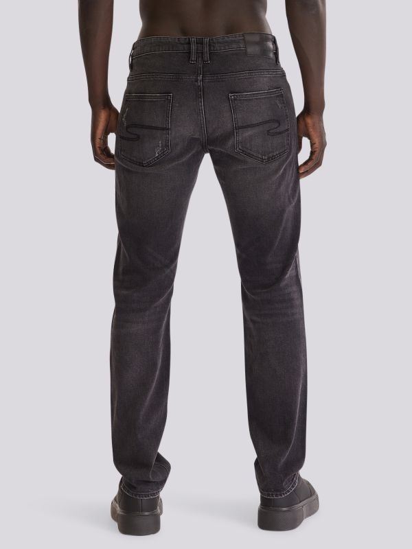 מכנסי ג?ינס JAMES בגזרה צרה וטרנדית לגברים