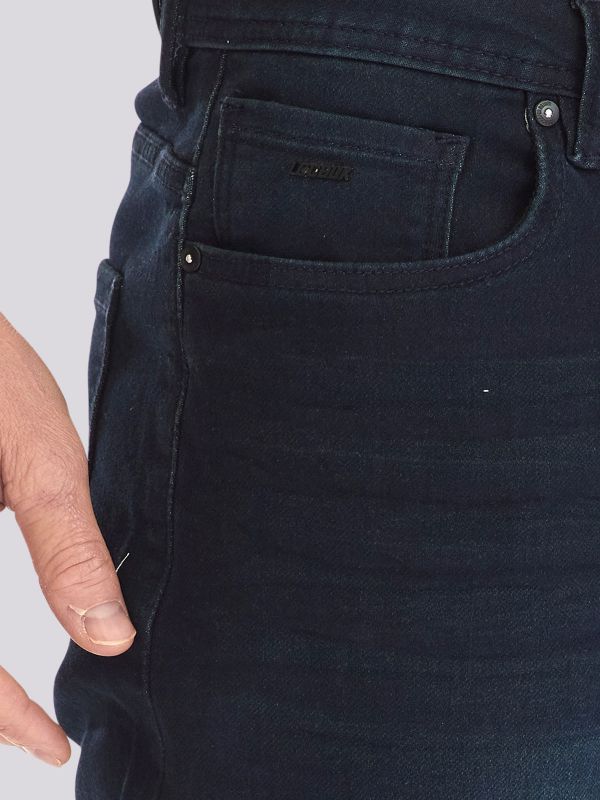 מכנסי ג?ינס קצרים במראה דנים