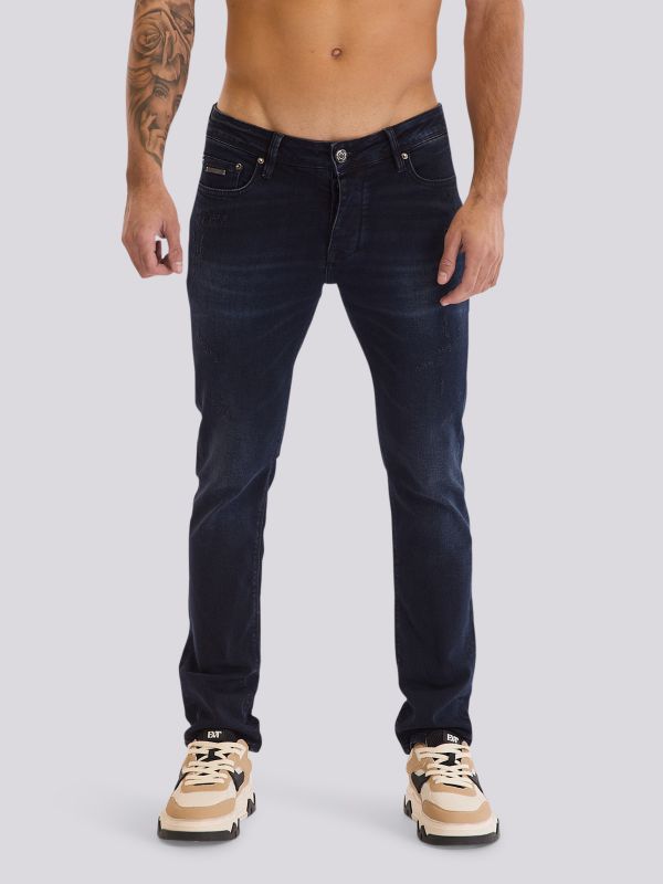 מכנסי ג?ינס ROOK בגזרה רגילה ונינוחה לגברים