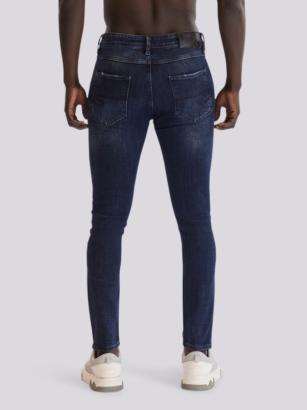 מכנסי ג?ינס MARTIN במראה דנים שטוף לגברים