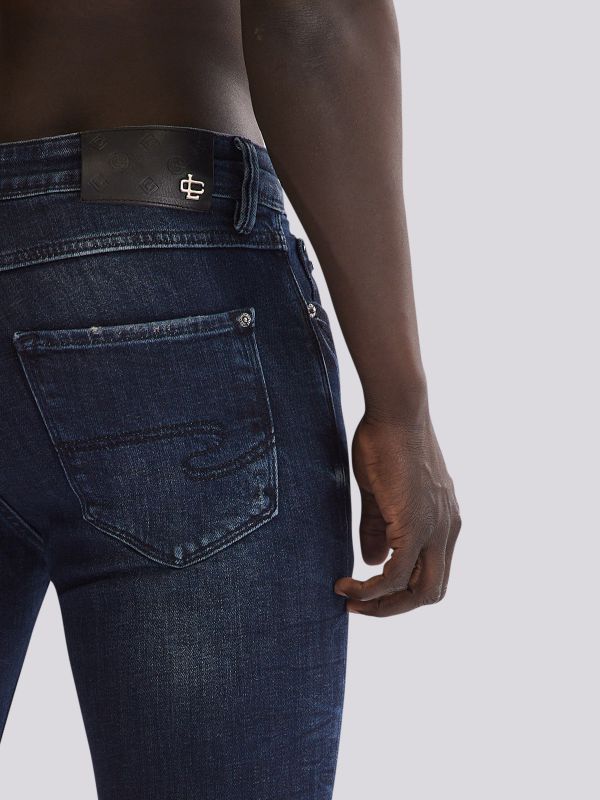 מכנסי ג?ינס MARTIN במראה דנים שטוף לגברים