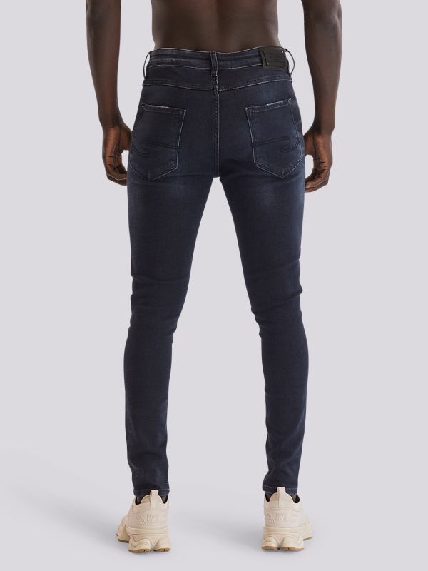 מכנסי ג?ינס SLIM MARTIN במראה דנים שטוף וצר לגברים