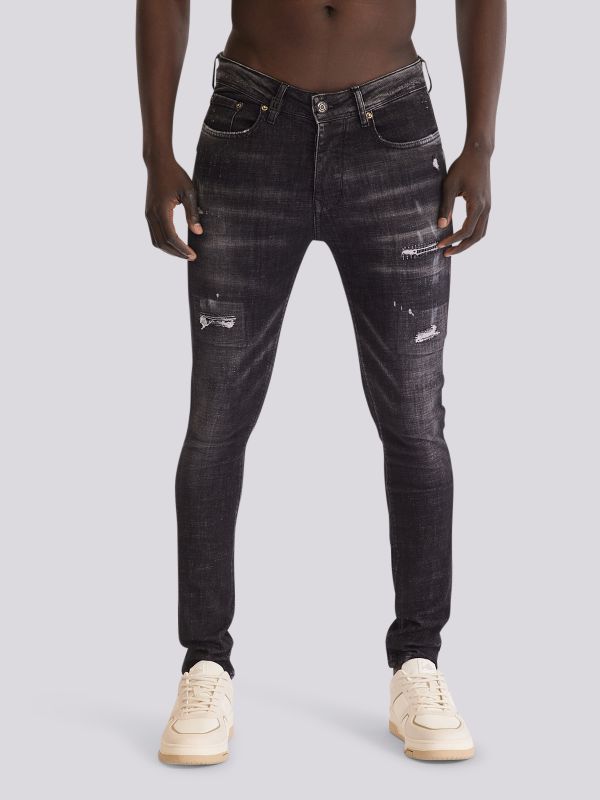 מכנסי ג?ינס SLIM MARTIN בסטייל אורבני וגוון ורסטילי לגברים