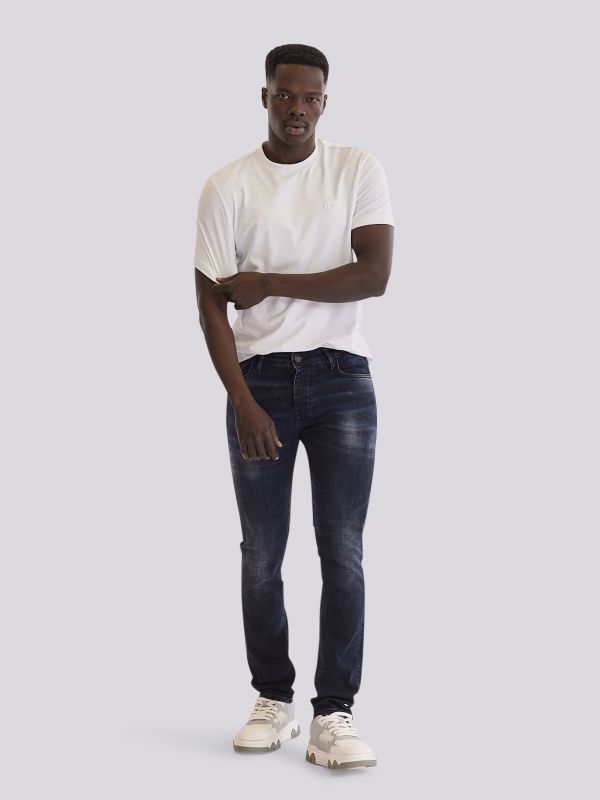 מכנסי ג?ינס ROOK בגזרה רגילה ונינוחה לגברים